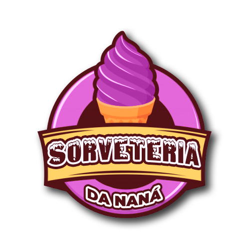 Logotipo sorveteria da nana