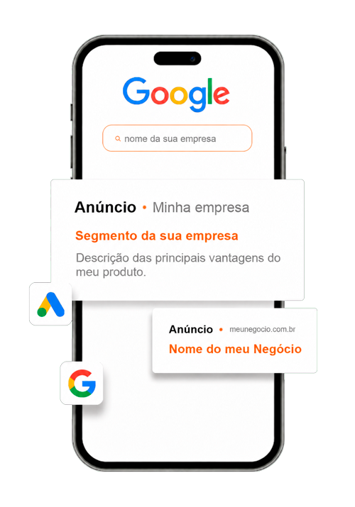 Campanha de tráfego pago da Agência DY em destaque no celular
