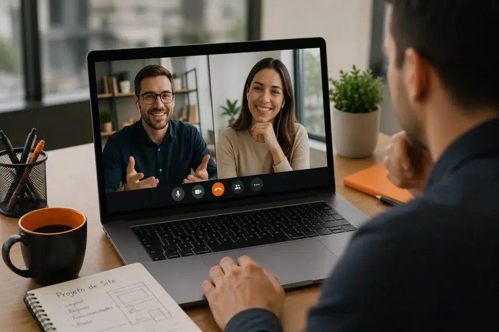 Atendimento próximo de uma agência de criação de sites em Cuiabá