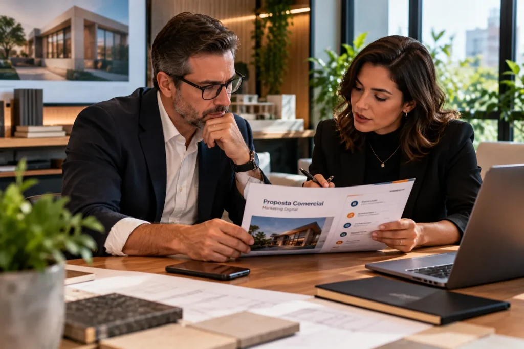 consultoria para entender quanto custa investir em marketing para arquitetos