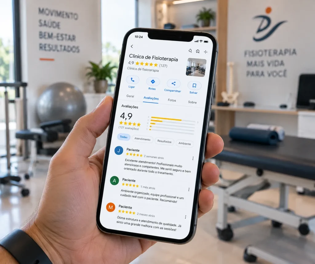 Avaliações online ajudando a conseguir mais pacientes para fisioterapeutas