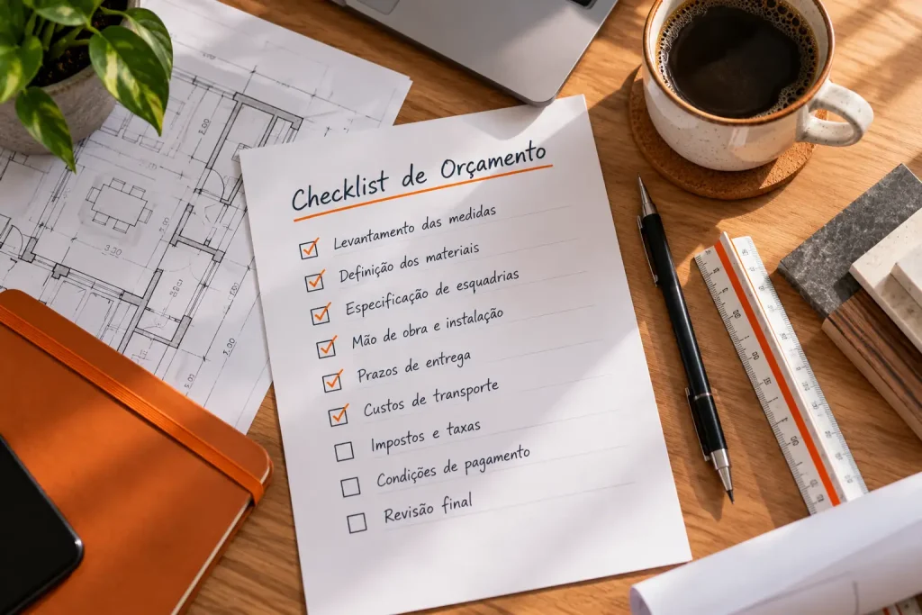 checklist de orçamento para quem quer saber quanto custa investir em marketing para arquitetos