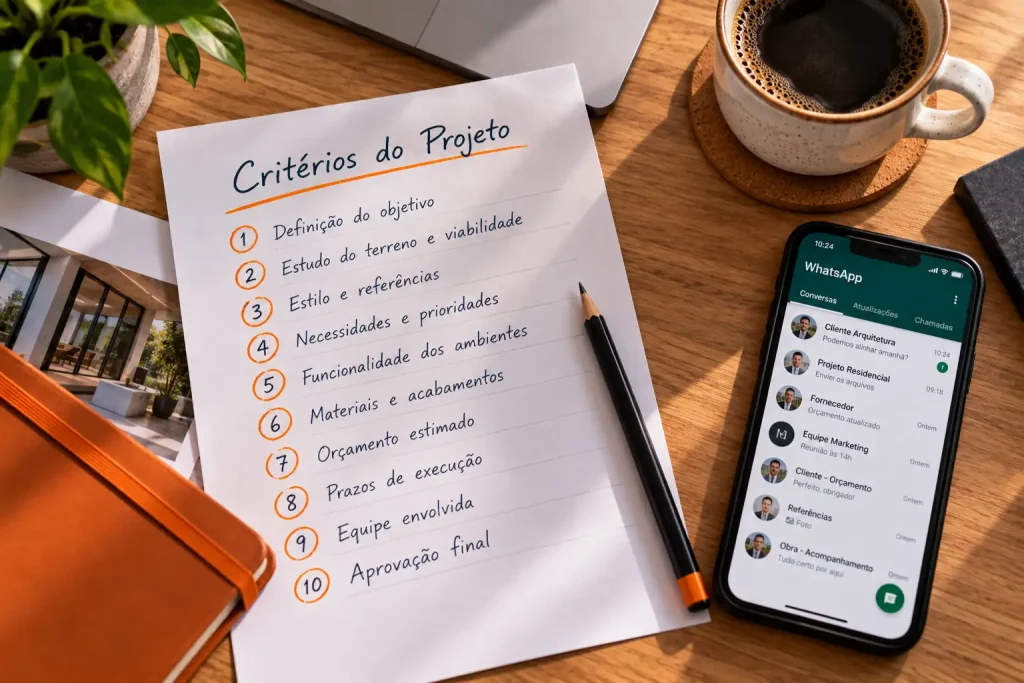critérios para escolher agência de marketing para arquitetos