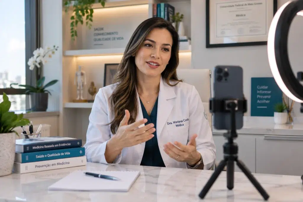 Conteúdo educativo dentro do marketing para médicos