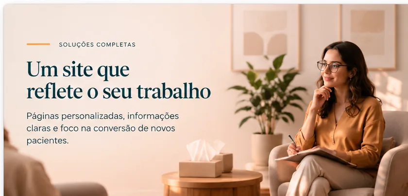 Psicologia Infantil - exemplo de site para psicólogos