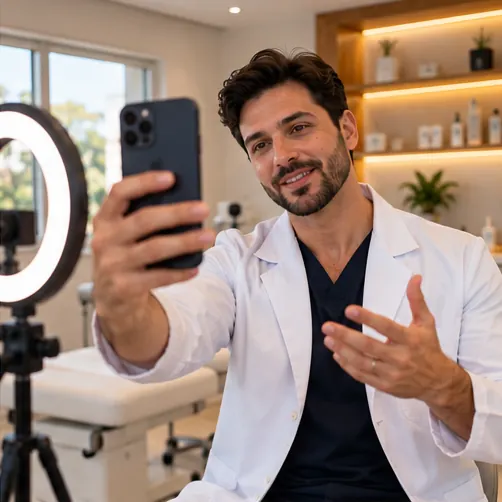 conteúdo de Instagram no marketing para biomédicos esteticistas