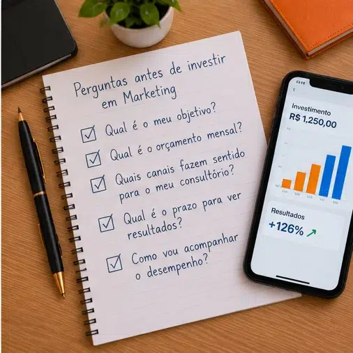 checklist investimento marketing nutricao