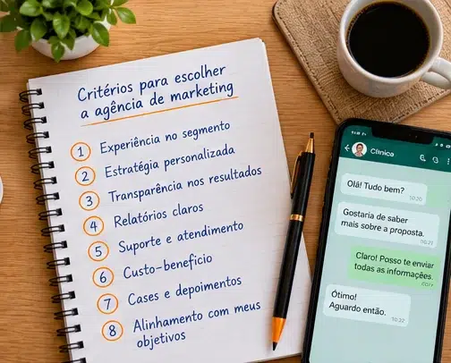 criterios escolher agencia marketing estetica