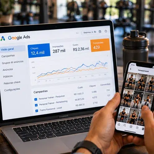 google ads instagram personal trainer