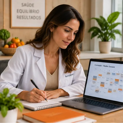 nutricionista calendario conteudo