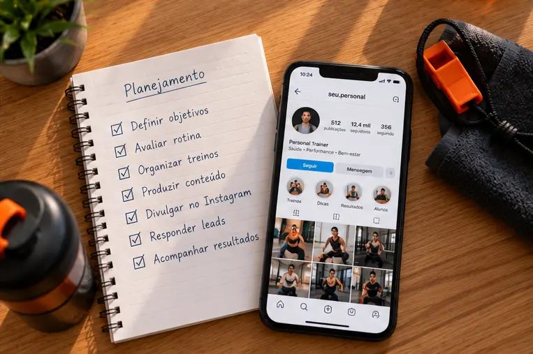 Produção de conteúdo dentro da estratégia de marketing para personal trainers