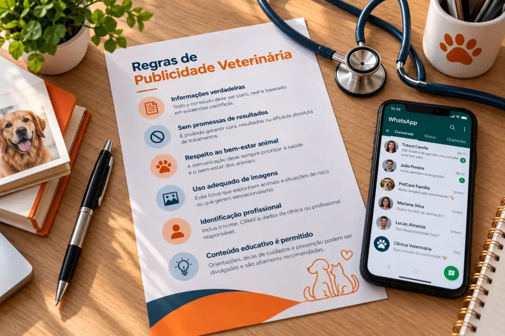 regras do CFMV para marketing para veterinários