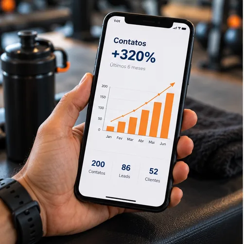 smartphone crescimento contatos