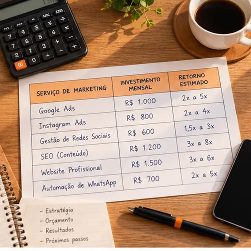 tabela precos servicos marketing