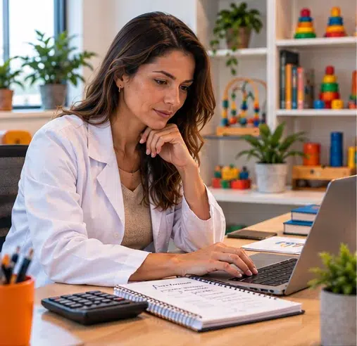 terapeuta ocupacional planilha investimentos